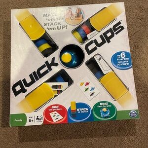 Quick Cups cup and card game